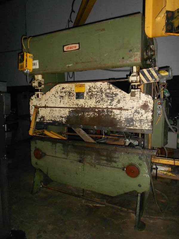 35 Ton Diacro Model 14-72 Hydra Power Press Brake